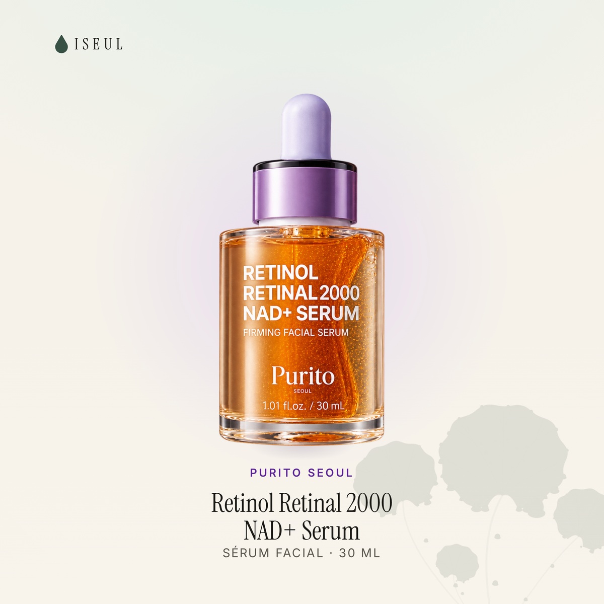 Purito Retinol Retinal 2000 NAD+ · Sérum Facial com Retinol e Retinal · 30 ml