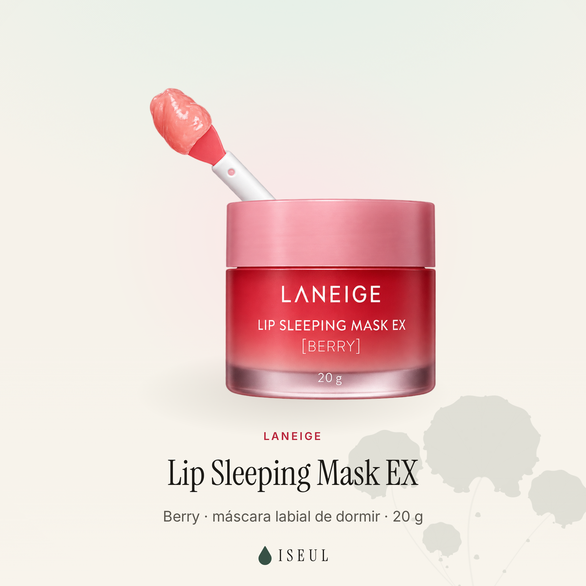Laneige Lip Sleeping Mask EX · Berry · Máscara Labial de Dormir · 20 g