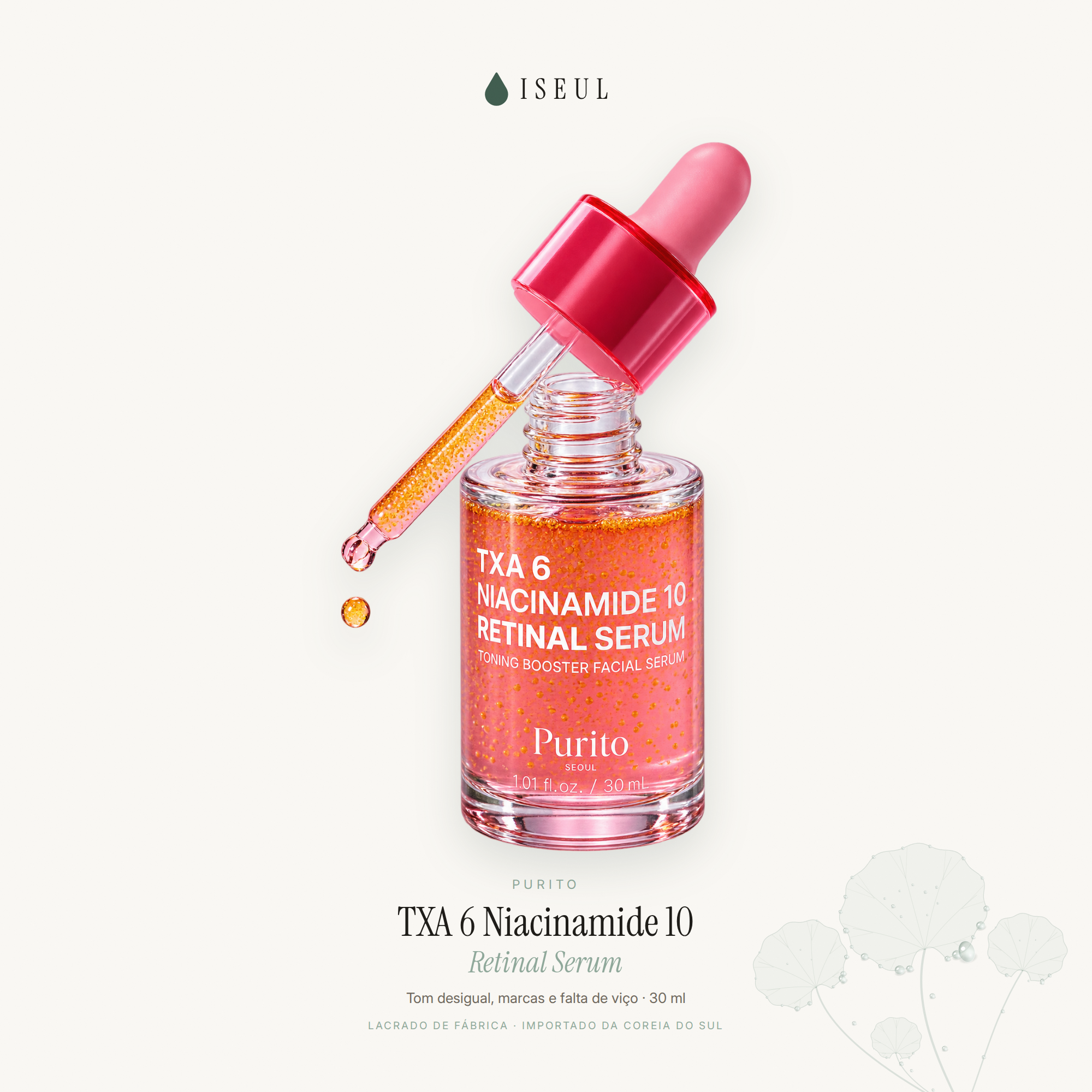 TXA 6 Niacinamide 10 Retinal Serum