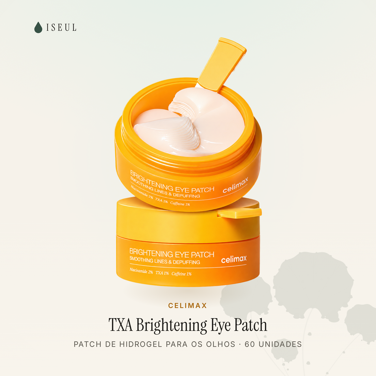 celimax TXA Brightening Eye Patch · Patch de Hidrogel para a Área dos Olhos · 60 unidades
